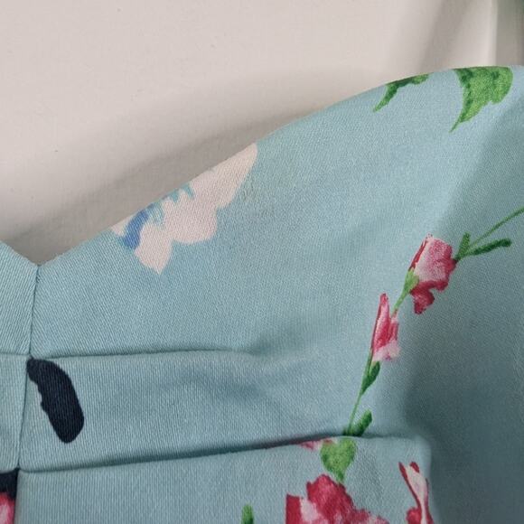 Retrospec'd Pinup Style Floral Norma Jean Once Upon A Time Sleeveless Dress - Picture 6 of 11